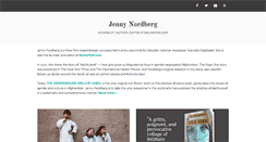 Desktop Screenshot of jennynordberg.com